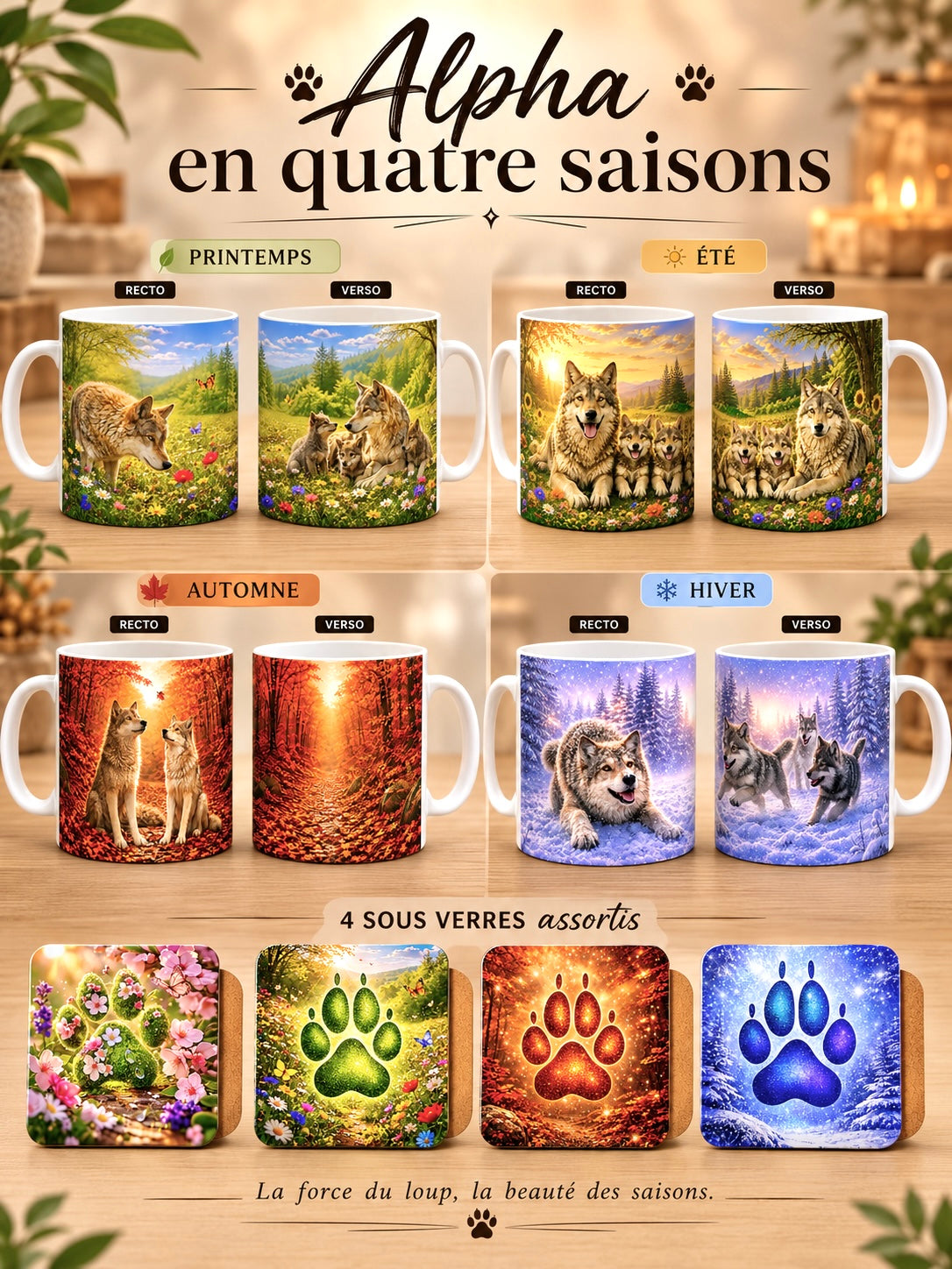Alpha en 4 saisons